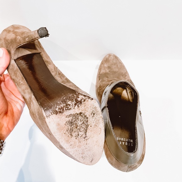 Stuart Weitzman suede bootie - Picture 9 of 12